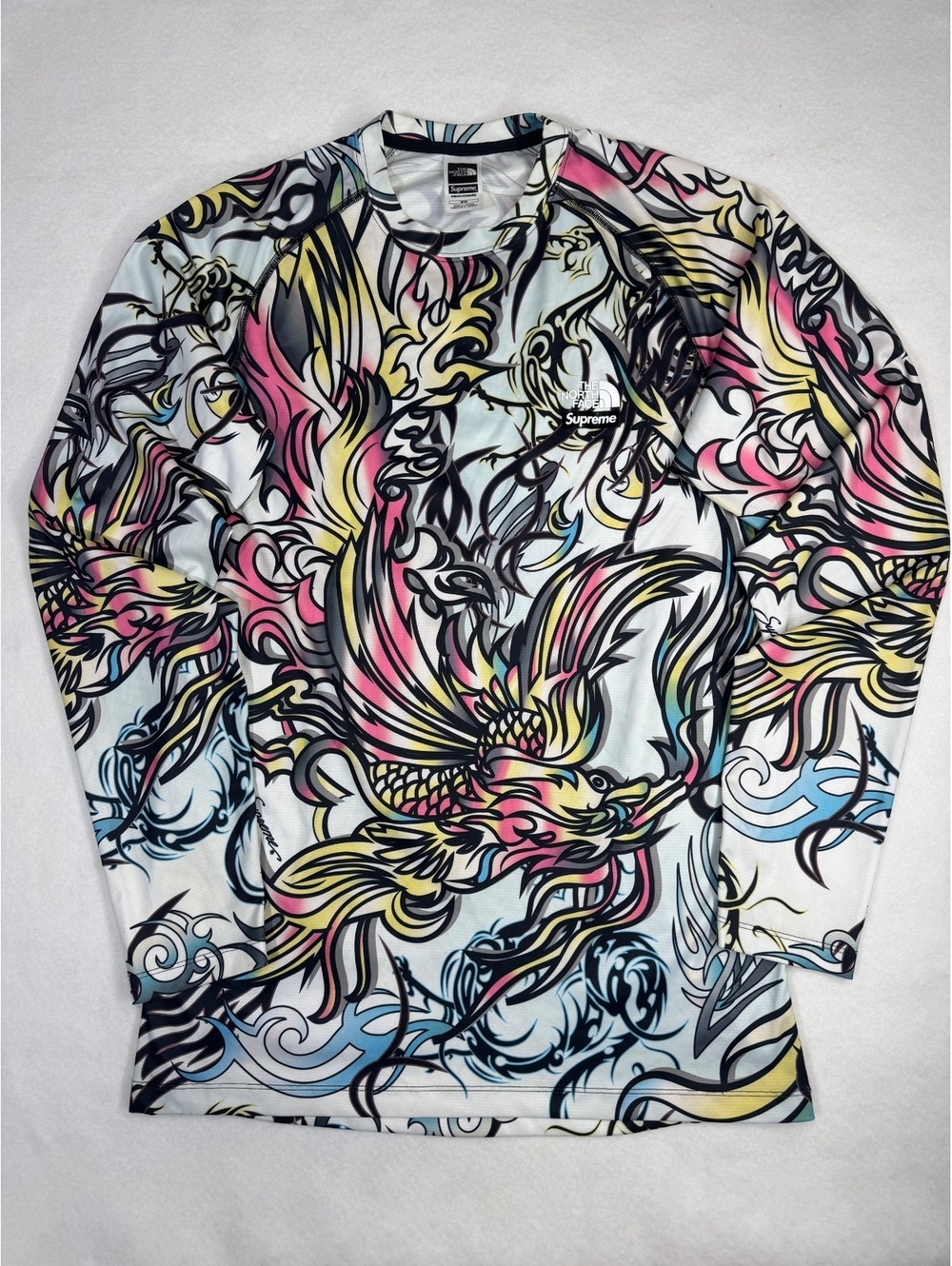 Supreme x The North Face 2022 Dragon Base Layer Long Sleeve Men's M Multicolor